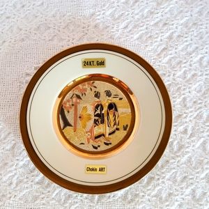 Chokin Art Plate
